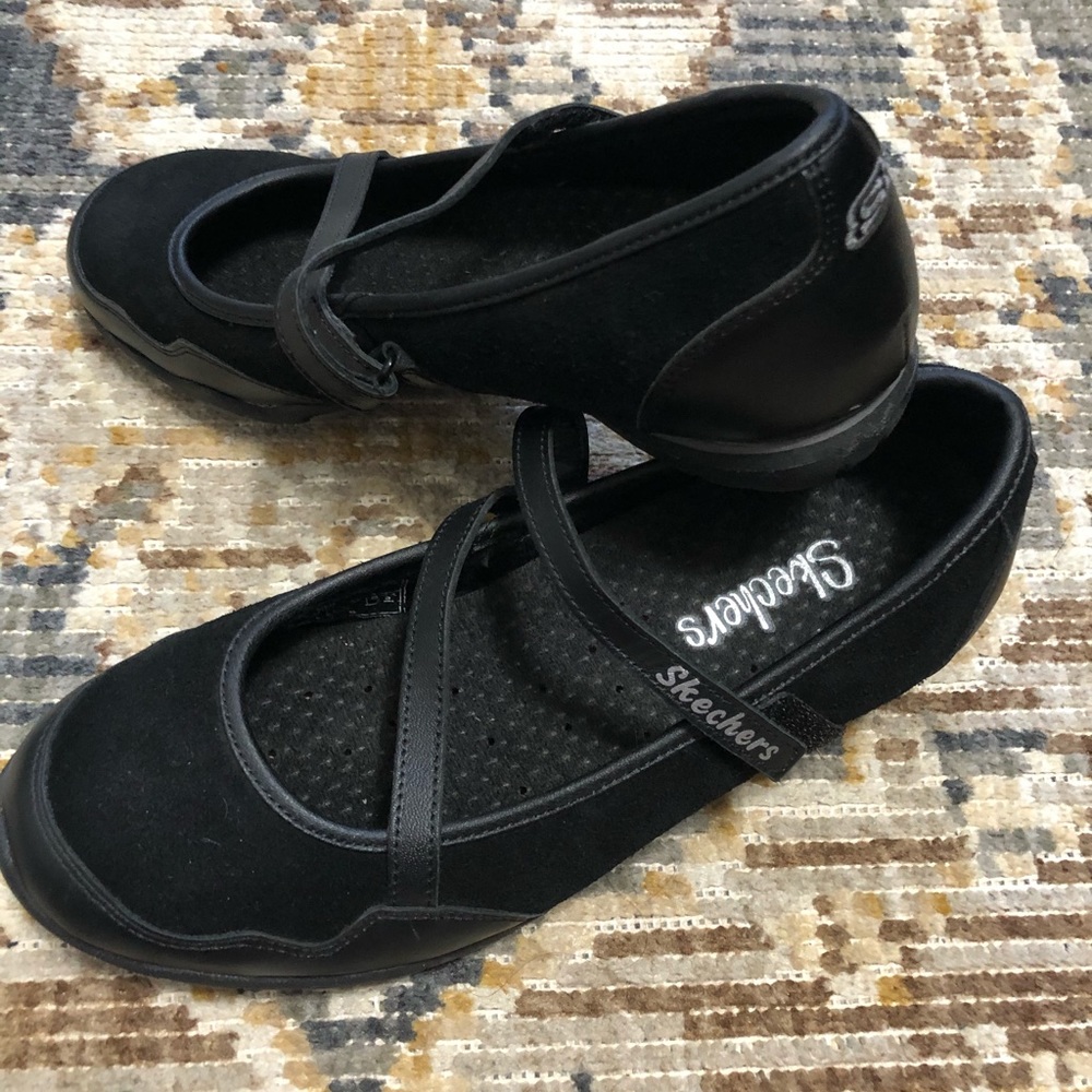 Skechers biker flats